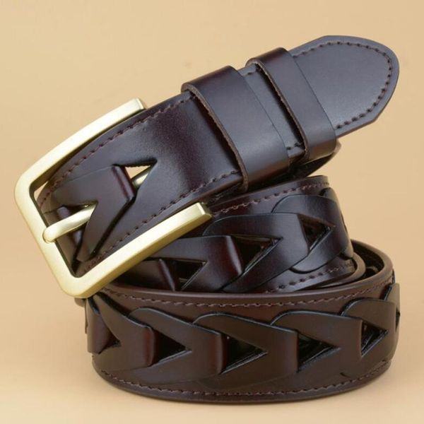 new braided belt leather belt men fashion jeans belts male vintage girdle waistband male pin buckle weaving grain, Black;brown
new braided belt leather belt men fashion jeans belts male vintage girdle waistband male pin buckle weaving grain, Black;brown