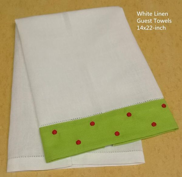 set of 12 fashion guest / hand towels with color green border & red dots christmas handkerchiefs towel 14x22-inch, Black;gray
set of 12 fashion guest / hand towels with color green border & red dots christmas handkerchiefs towel 14x22-inch, Black;gray