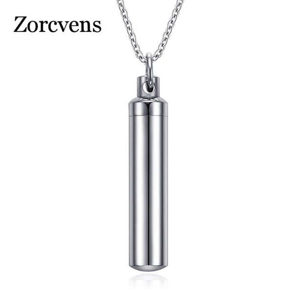 letapi men woman pendant necklace silver color open cylindrical pendants stainless steel remembrance jewelry
letapi men woman pendant necklace silver color open cylindrical pendants stainless steel remembrance jewelry