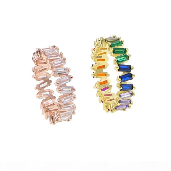 us size 5 6 7 8 9 925 sterling silver baguette cubic zirconia cz engagement ring rainbow cubic zirconia s925 jewelry, Slivery;golden
us size 5 6 7 8 9 925 sterling silver baguette cubic zirconia cz engagement ring rainbow cubic zirconia s925 jewelry, Slivery;golden