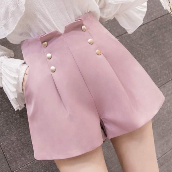 2020 all match elegant shorts women high waist ruched doulbe breasted shorts loose wide leg women slim short pants aq485, White;black
2020 all match elegant shorts women high waist ruched doulbe breasted shorts loose wide leg women slim short pants aq485, White;black