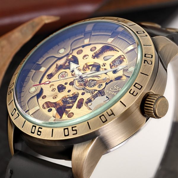 shenhua brand men watches retro bronze skeleton automatic mechanical watch male leather self wind casual clock relogio masculino, Slivery;brown
shenhua brand men watches retro bronze skeleton automatic mechanical watch male leather self wind casual clock relogio masculino, Slivery;brown