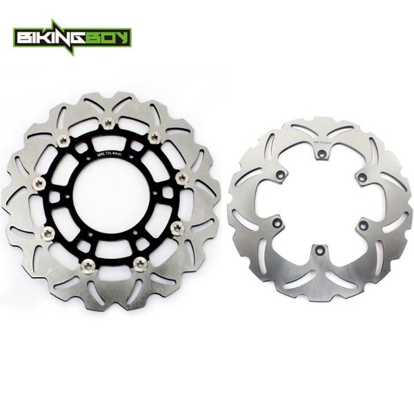 bikingboy front rear brake discs rotors disks f 650 cs gs abs f650 gs dakar 07 06 05 04 03 02 01 f 650 st g sertao 12-14
bikingboy front rear brake discs rotors disks f 650 cs gs abs f650 gs dakar 07 06 05 04 03 02 01 f 650 st g sertao 12-14
