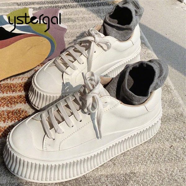 ystergal white lace-up women sneakers thick bottom platform shoes woman espadrilles casual walking shoes ladies flats creepers, Black
ystergal white lace-up women sneakers thick bottom platform shoes woman espadrilles casual walking shoes ladies flats creepers, Black