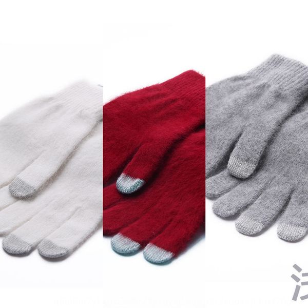 touch screen autumn winter solid color mink wool full and gloves wool gloves five finger joint finger for men and women thickened
touch screen autumn winter solid color mink wool full and gloves wool gloves five finger joint finger for men and women thickened