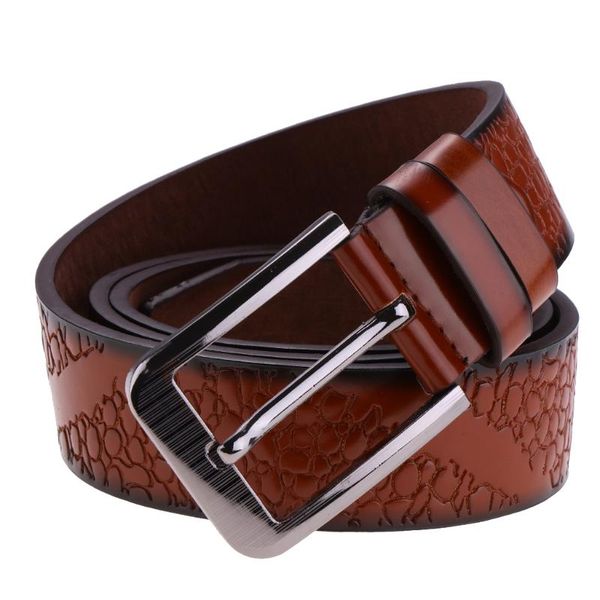 retro men's work pin buckle leather belt causal wide strap jeans waistband, Black;brown
retro men's work pin buckle leather belt causal wide strap jeans waistband, Black;brown