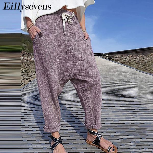 pants for women pure color high waist drawstring pants cotton linen trousers women loose pantalones mujer, Black;white
pants for women pure color high waist drawstring pants cotton linen trousers women loose pantalones mujer, Black;white