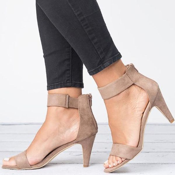 2020 women sandals open toe summer shoes with high heels sandals female plus size thin heel shoes woman sandalias mujer, Black
2020 women sandals open toe summer shoes with high heels sandals female plus size thin heel shoes woman sandalias mujer, Black