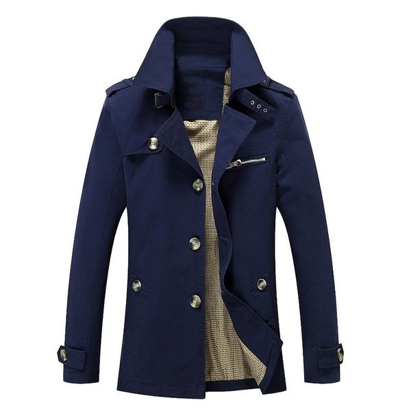 men's trench coats 2021 autumn men coat solid slim fit business cotton man casual outwear s-4xl, Tan;black
men's trench coats 2021 autumn men coat solid slim fit business cotton man casual outwear s-4xl, Tan;black