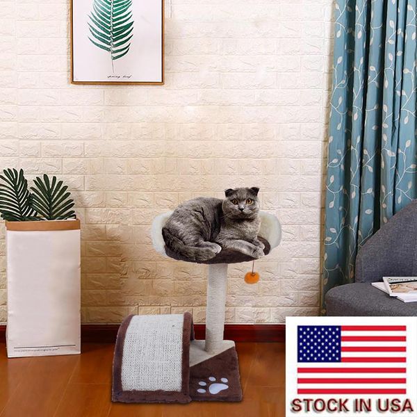 19inch sisal cat climbing frame cat tree cat toy brown pet cats crawling tool indoor pets toy
19inch sisal cat climbing frame cat tree cat toy brown pet cats crawling tool indoor pets toy