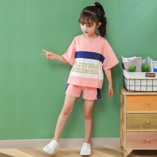wear girls' fashionable casual suit 2020 new children's korean style midi children's sports stitching two-piece set
wear girls' fashionable casual suit 2020 new children's korean style midi children's sports stitching two-piece set