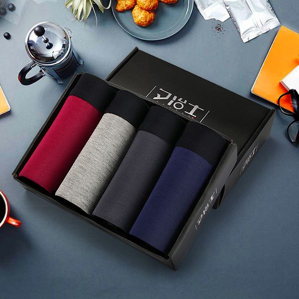 men's underwear under wear modal solid color breathable mid waist u-convex four corner boxer underwear for men, Black;white
men's underwear under wear modal solid color breathable mid waist u-convex four corner boxer underwear for men, Black;white