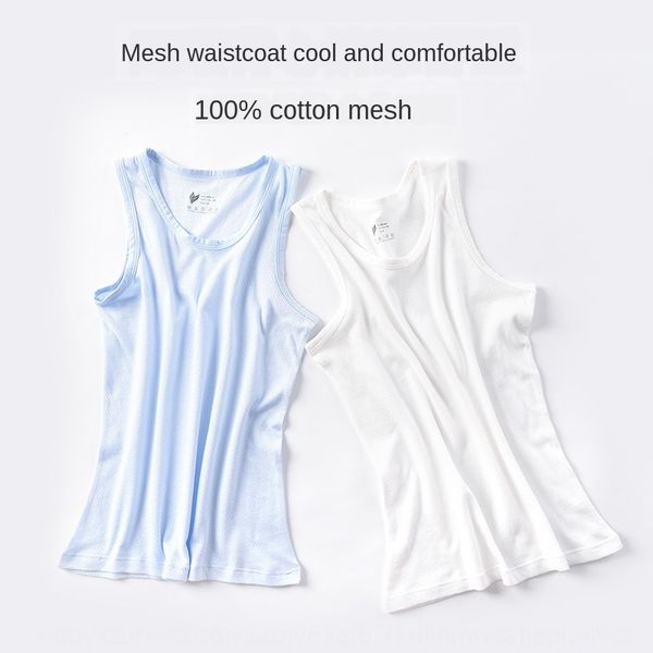 boy's vest thin cotton breathable mesh children's vest big boy boy's solid color sleeveless top, Blue
boy's vest thin cotton breathable mesh children's vest big boy boy's solid color sleeveless top, Blue