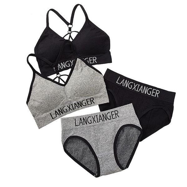 gym clothing sports bra women underwear push up set sport high impact for fitness yoga running wear female, White;black
gym clothing sports bra women underwear push up set sport high impact for fitness yoga running wear female, White;black