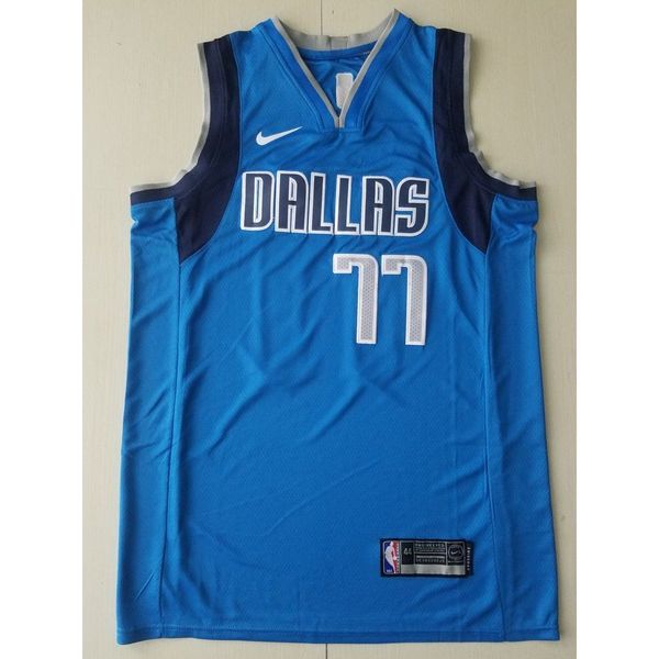2019-20 new season #77 doncic basketball jerseys blue stitched basketball jerseys, Black;white
2019-20 new season #77 doncic basketball jerseys blue stitched basketball jerseys, Black;white