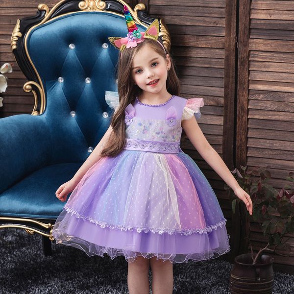 children dress girl princess tutu party dresses colorful mesh gauze lace dress with unicorn hairband, Red;yellow
children dress girl princess tutu party dresses colorful mesh gauze lace dress with unicorn hairband, Red;yellow