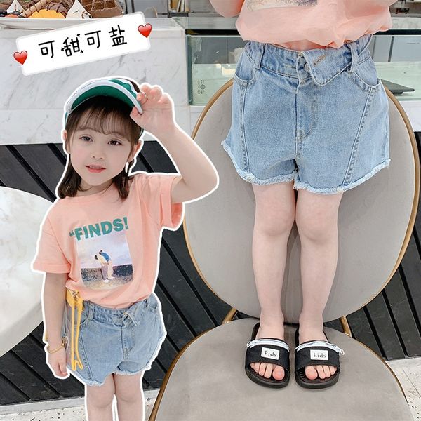 wear girls' fashionable denim shorts 2020 summer new children's outdoor pants baby and jeans children's wear jeans, Blue
wear girls' fashionable denim shorts 2020 summer new children's outdoor pants baby and jeans children's wear jeans, Blue