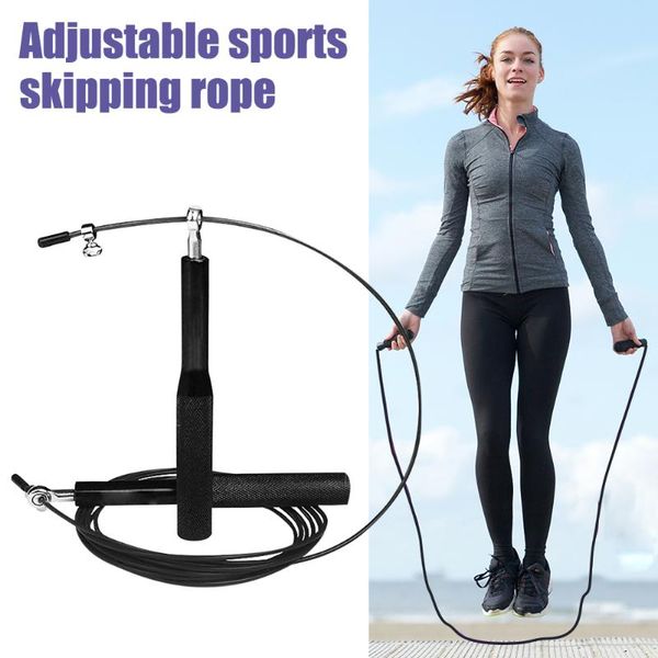 jump ropes metal handle bearing steel wire skipping rope racing 3m adjustable length home gym fitness
jump ropes metal handle bearing steel wire skipping rope racing 3m adjustable length home gym fitness