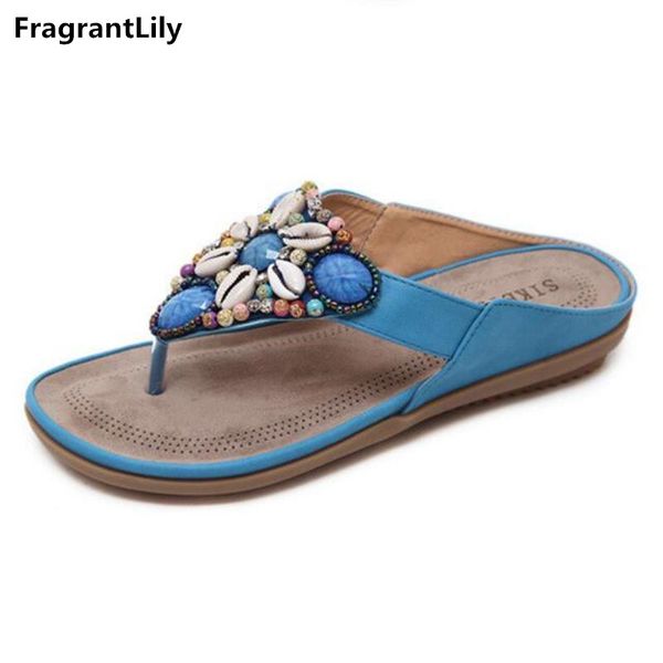 fragrantlily summer women ethnic bohemia flat sandals shoes woman bead flip flop beach sandals plus size 35-41 casual shoes, Black
fragrantlily summer women ethnic bohemia flat sandals shoes woman bead flip flop beach sandals plus size 35-41 casual shoes, Black