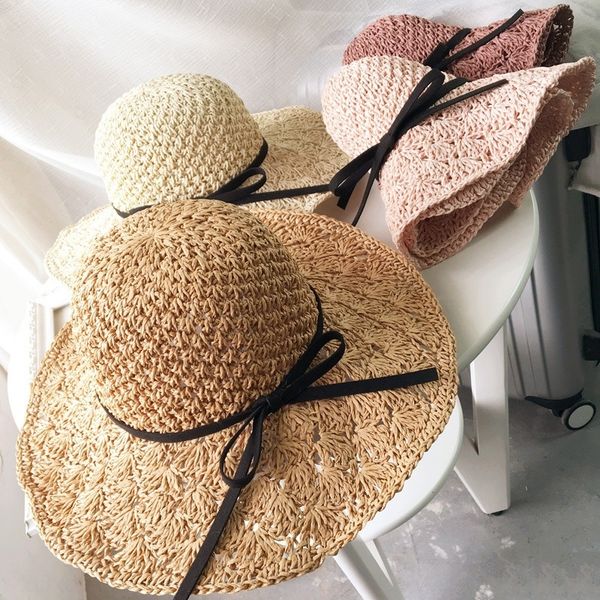 fashion big eaves handmade woven straw butterfly straw children's summer holiday sunscreen folding bow beach sun hat sun hat, Blue;gray
fashion big eaves handmade woven straw butterfly straw children's summer holiday sunscreen folding bow beach sun hat sun hat, Blue;gray