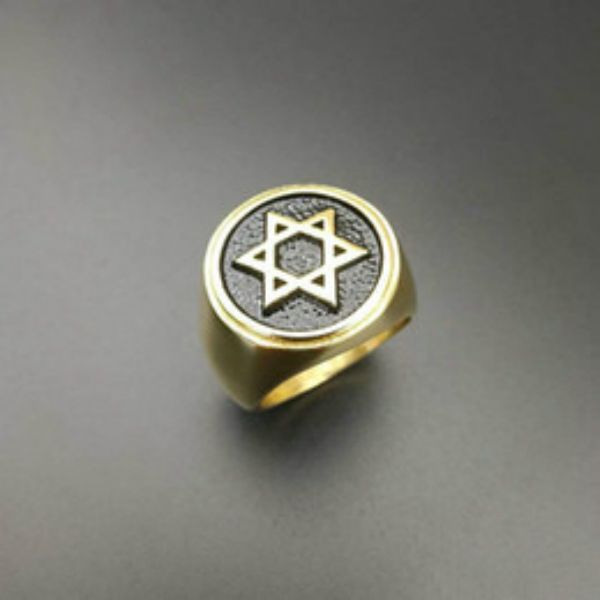 simple gold six pointed star mens band finger rings stainless steel hip hop 2019 male jewelry rings accessories, Silver
simple gold six pointed star mens band finger rings stainless steel hip hop 2019 male jewelry rings accessories, Silver
