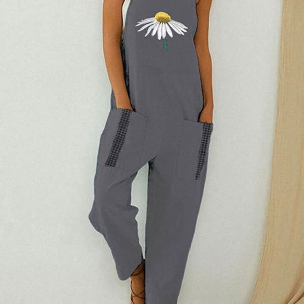 uyhyx 2020 summer round neck chrysanthemum printed suspender sleeveless loose casual jumpsuit 2020 summer round neck chrysanthemum sling sl, Black;white
uyhyx 2020 summer round neck chrysanthemum printed suspender sleeveless loose casual jumpsuit 2020 summer round neck chrysanthemum sling sl, Black;white