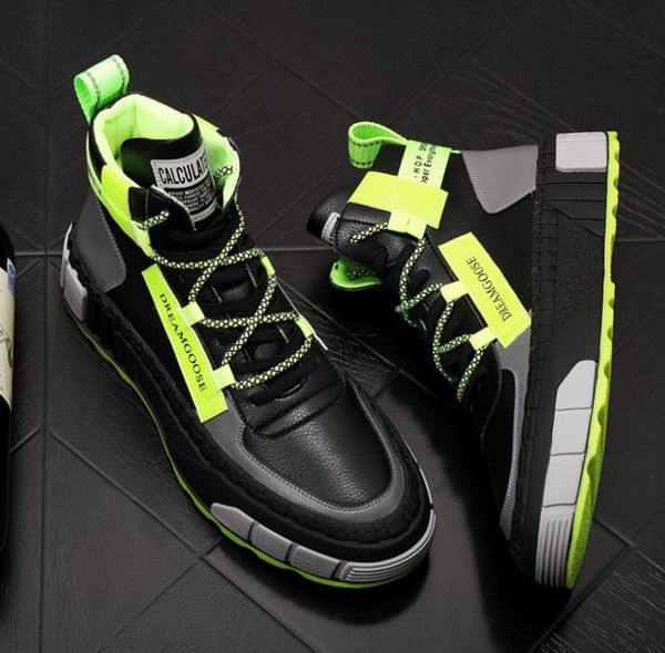 personalized high-boots, stylish men's board shoes, internal increase, breathable casual shoes, hip-hop, Black
personalized high-boots, stylish men's board shoes, internal increase, breathable casual shoes, hip-hop, Black