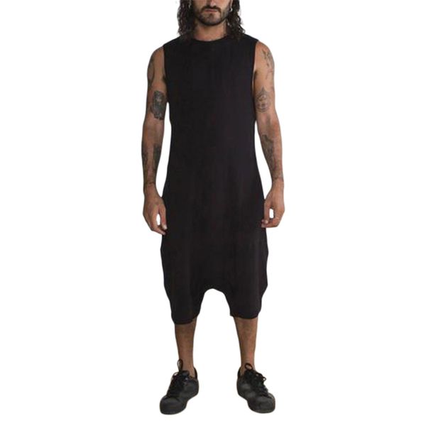 men's hip hop jumpsuits sleeveless rompers solid overalls vacation sets shorts coveralls hombre loose rompers overalls, Black;blue
men's hip hop jumpsuits sleeveless rompers solid overalls vacation sets shorts coveralls hombre loose rompers overalls, Black;blue