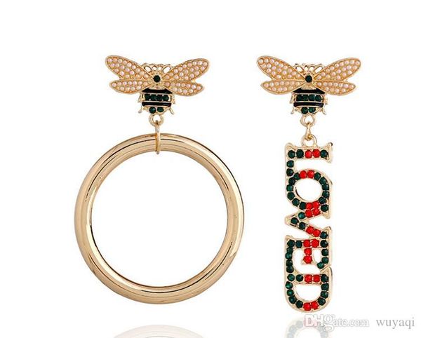 new designer stud earrings letters ear stud earring jewelry accessories for women wedding gift 5464, White
new designer stud earrings letters ear stud earring jewelry accessories for women wedding gift 5464, White