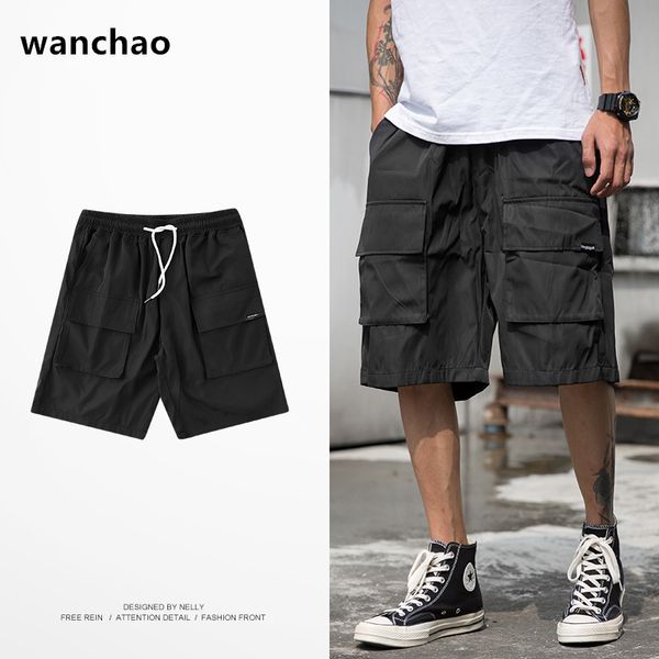 wanchao fashion men cargo shorts 2020 camouflage tactical joggers shorts men loose work casual short pants overalls, White;black
wanchao fashion men cargo shorts 2020 camouflage tactical joggers shorts men loose work casual short pants overalls, White;black