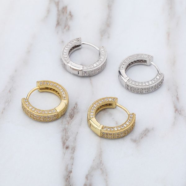 fashion men women silver earrings gold plated bling cz cubic hoops earrings jewelry gif for men women t, Golden;silver
fashion men women silver earrings gold plated bling cz cubic hoops earrings jewelry gif for men women t, Golden;silver