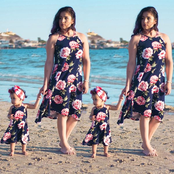 new summer kids dresses for girls floral print sleeveless strap dress boho beach holiday casual children dress baby clothes 4-7y, Red;yellow
new summer kids dresses for girls floral print sleeveless strap dress boho beach holiday casual children dress baby clothes 4-7y, Red;yellow