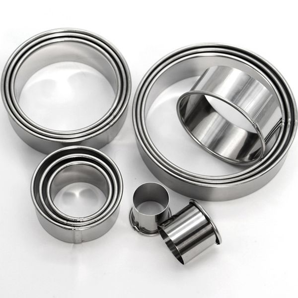 wholesale baking tools stainless steel mousse ring 12pcs/set cookie round mould cutter delicate diy cookie mould graphic dh0641 t03
wholesale baking tools stainless steel mousse ring 12pcs/set cookie round mould cutter delicate diy cookie mould graphic dh0641 t03