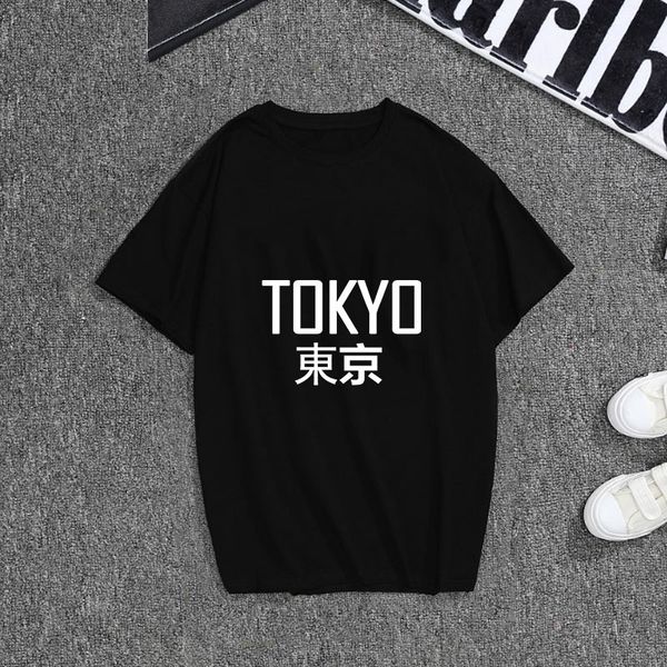 2020 new cotton round neck tokyo printed t-shirt summer casual breathable sports funny short-sleeved shirt t-shirt, White;black
2020 new cotton round neck tokyo printed t-shirt summer casual breathable sports funny short-sleeved shirt t-shirt, White;black
