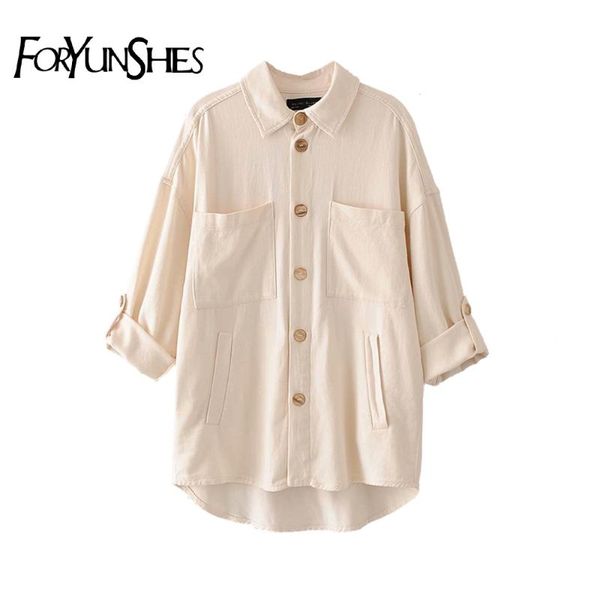 stylish women jacket 2020 fall single-breasted pocket tooling jackets coat retro long sleeve female outerwear chic, Black;brown
stylish women jacket 2020 fall single-breasted pocket tooling jackets coat retro long sleeve female outerwear chic, Black;brown