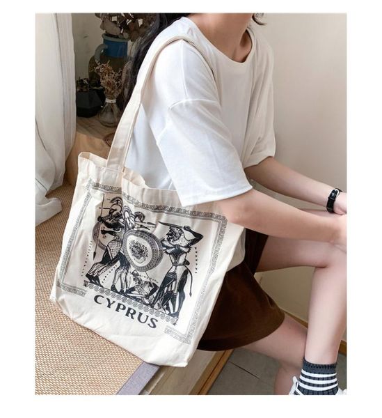 women canvas shoulder bags girls vintage large capacity cotton cloth shopping bag greek students eco simple handbag totes
women canvas shoulder bags girls vintage large capacity cotton cloth shopping bag greek students eco simple handbag totes