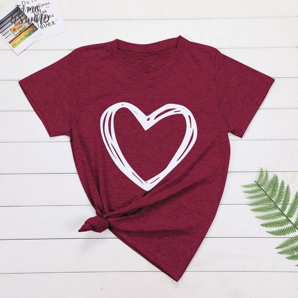 plus size 6xl 7xl 8xl women summer heart print casual t shirt lady short sleeve o neck loose v neck, White
plus size 6xl 7xl 8xl women summer heart print casual t shirt lady short sleeve o neck loose v neck, White