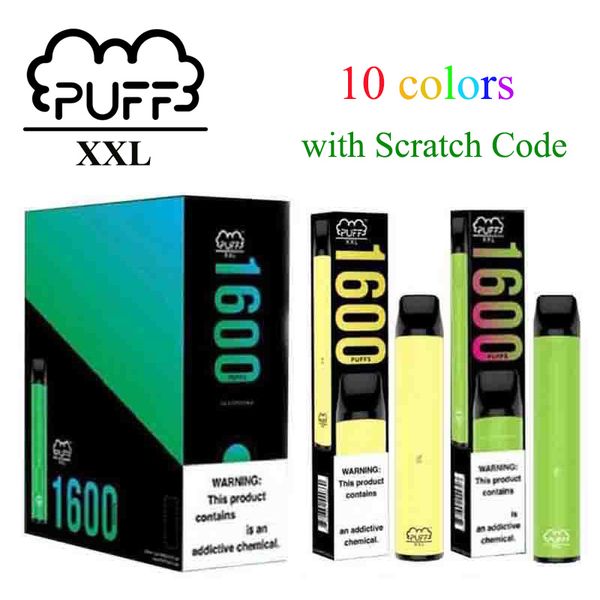 Высокое качество Puff XXL 1600 затяжек одноразовых Va ручки палка устройство с новым кода безопасности слоеного бара полных цветов в наличии
Высокое качество Puff XXL 1600 затяжек одноразовых Va ручки палка устройство с новым кода безопасности слоеного бара полных цветов в наличии