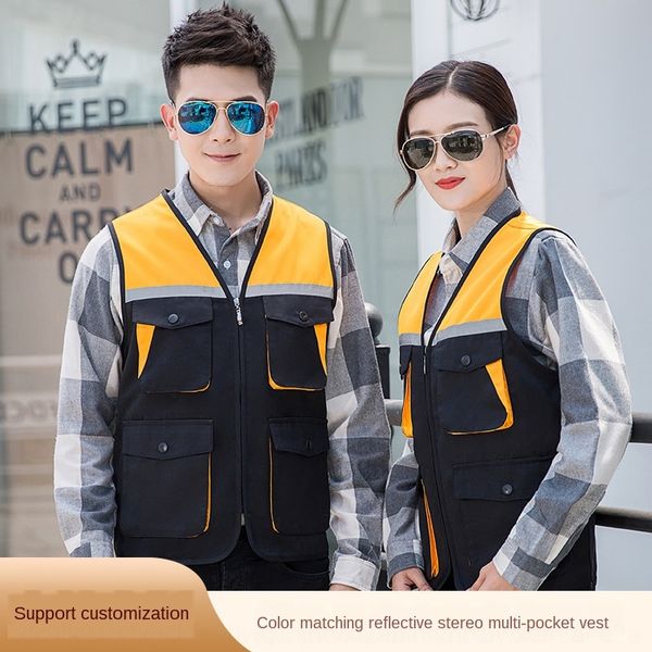 buvgi engineering construction pgraphy multi-pocket labor protection volunteer engineering clothing vestvest vest volunteer constructio, Black;white
buvgi engineering construction pgraphy multi-pocket labor protection volunteer engineering clothing vestvest vest volunteer constructio, Black;white
