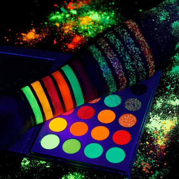 24 colors fluorescent eyeshadow glow eye shadow makeup pigment colorful eyeshadow pallete cosmetics shimmers waterproof tslm1
24 colors fluorescent eyeshadow glow eye shadow makeup pigment colorful eyeshadow pallete cosmetics shimmers waterproof tslm1