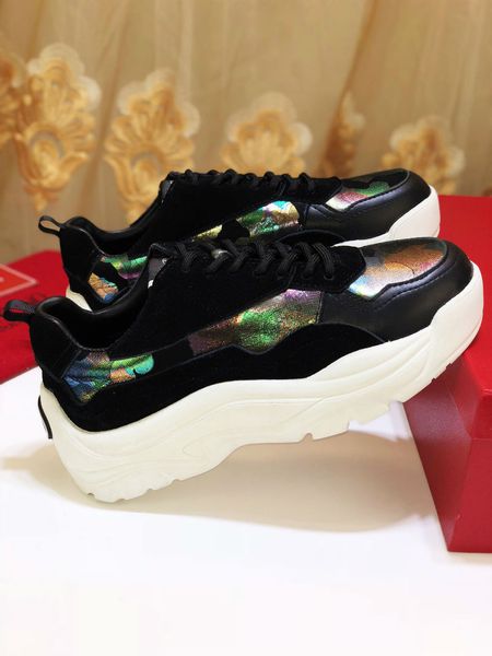 luxury designer new couple thick bottom sneakers retro street men and women running thick bottom sneakers, Black
luxury designer new couple thick bottom sneakers retro street men and women running thick bottom sneakers, Black