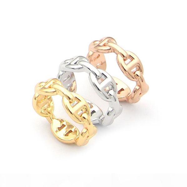 h letter pig nose hollow design ring 18k rose gold couple ring ring in gold plated women wedding night club jewelry gift, Silver
h letter pig nose hollow design ring 18k rose gold couple ring ring in gold plated women wedding night club jewelry gift, Silver