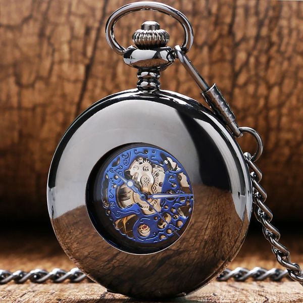 smooth black half hunter mechanical pocket watch self winding blue roman numerals display dial vintage pendant pocket clock male t200502, Slivery;golden
smooth black half hunter mechanical pocket watch self winding blue roman numerals display dial vintage pendant pocket clock male t200502, Slivery;golden