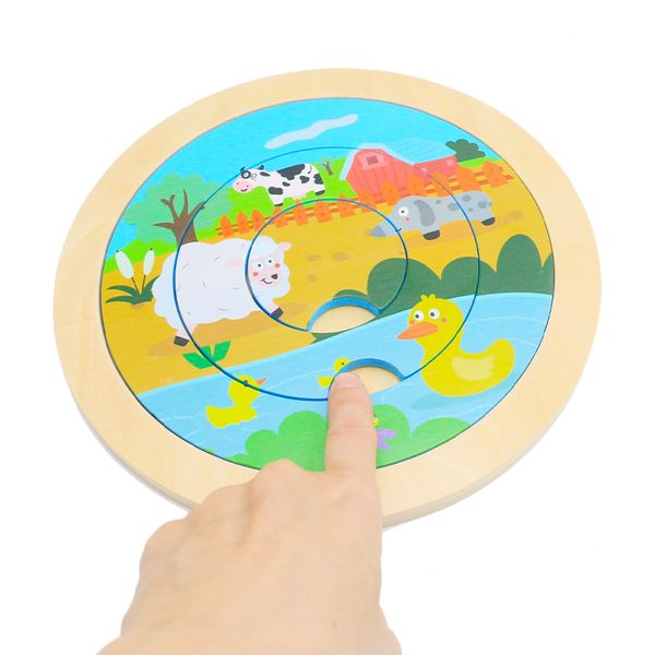 rotated farm puzzle total 3pcs circulars rotated available both front side and back side can be played ps are uv printed
rotated farm puzzle total 3pcs circulars rotated available both front side and back side can be played ps are uv printed