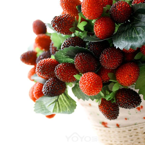 1pcs tempting berry leaf 9 fruits artificial flowers diy wedding home office garden decoration accessories fake flowers faux 
1pcs tempting berry leaf 9 fruits artificial flowers diy wedding home office garden decoration accessories fake flowers faux
