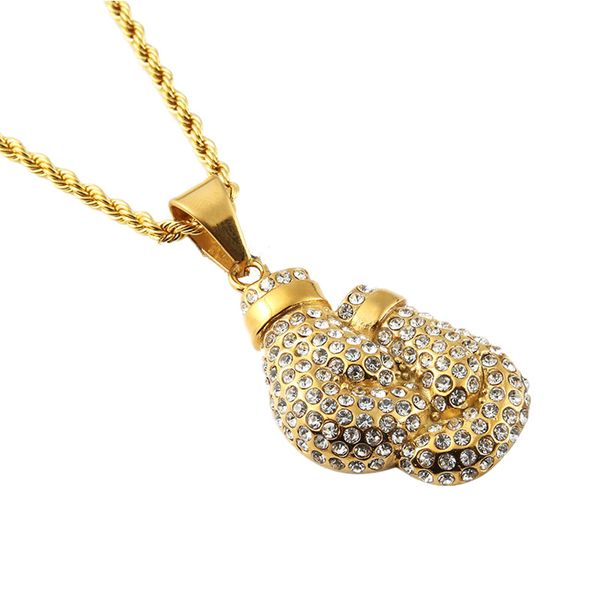 cool sport men necklace fitness fashion stainless steel workout jewelry boxing glove pendants full rhinestone design accessories gift, Silver
cool sport men necklace fitness fashion stainless steel workout jewelry boxing glove pendants full rhinestone design accessories gift, Silver