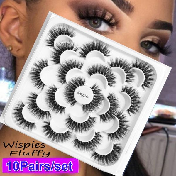 10 pairs mix styles 5d mink fake eyelashes handmade natural long criss-cross lashes eyelash extension makeup tool women beauty
10 pairs mix styles 5d mink fake eyelashes handmade natural long criss-cross lashes eyelash extension makeup tool women beauty
