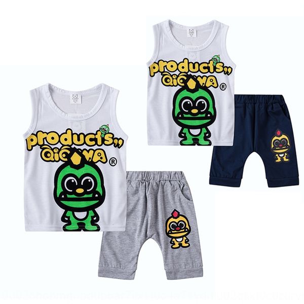 wear cartoon little dinosaur vest harlan set korean casual children's vest children's clothing suit
wear cartoon little dinosaur vest harlan set korean casual children's vest children's clothing suit
