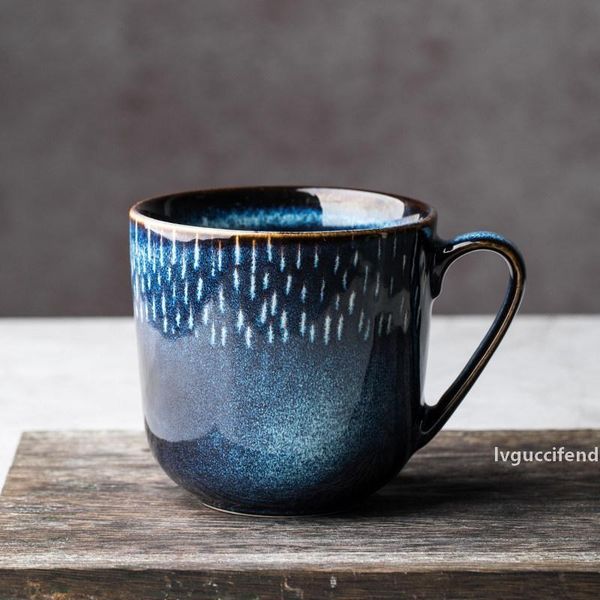 ceramic mug retro style blue coffee cup simple home 350ml t200506
ceramic mug retro style blue coffee cup simple home 350ml t200506