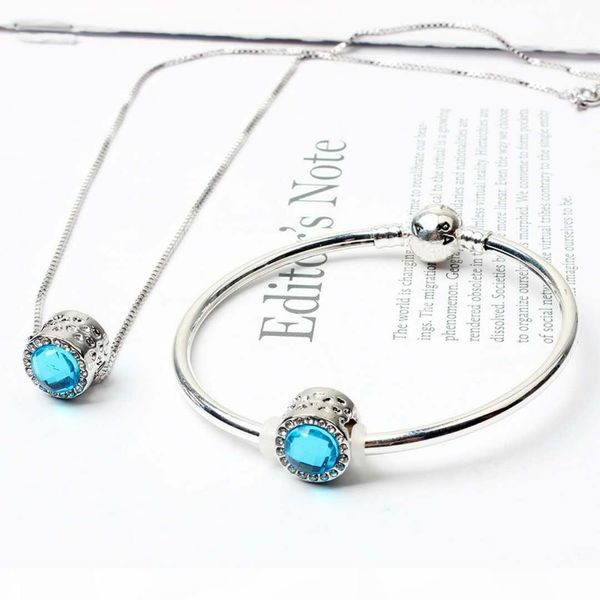 r selling necklace and bracelet set for charms bangle multicolored crystal beads jewelry set special gifts for lovers and friends, Black
r selling necklace and bracelet set for charms bangle multicolored crystal beads jewelry set special gifts for lovers and friends, Black